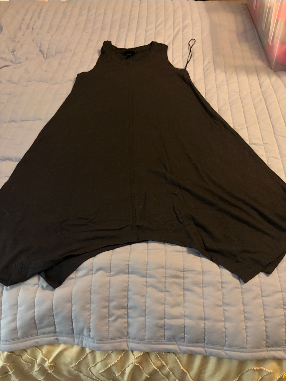 Mossimo Supply Co. Black A-Line Midi Swing Dress